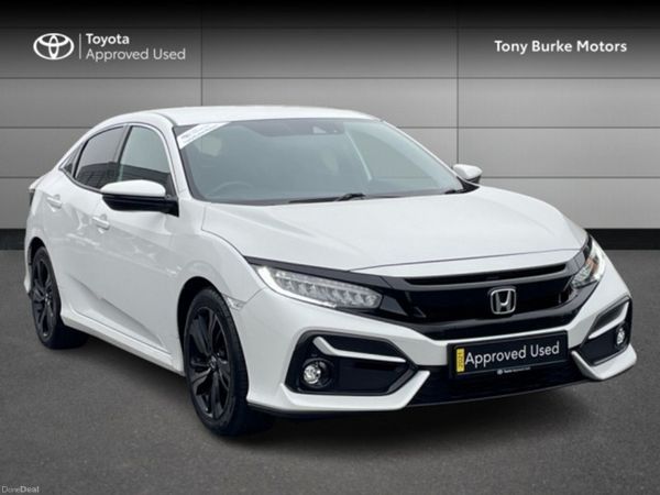 Honda Civic Hatchback, Petrol, 2021, White