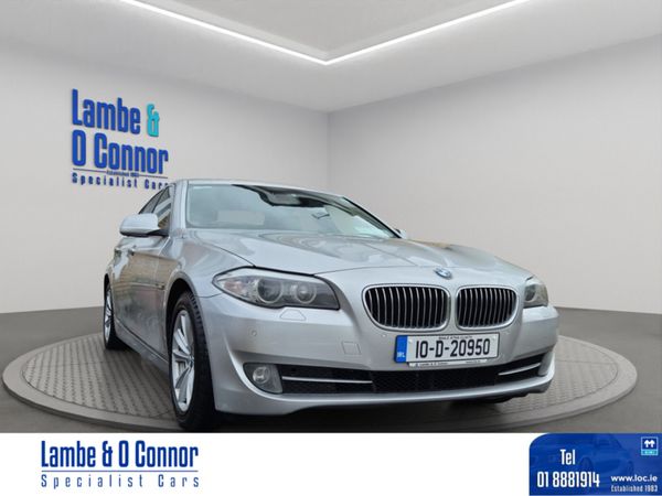 BMW 5-Series Saloon, Diesel, 2010, Silver
