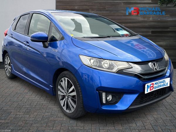 Honda Fit Hatchback, Petrol Hybrid, 2014, Blue