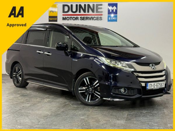 Honda Odyssey MPV, Petrol Hybrid, 2017, Blue