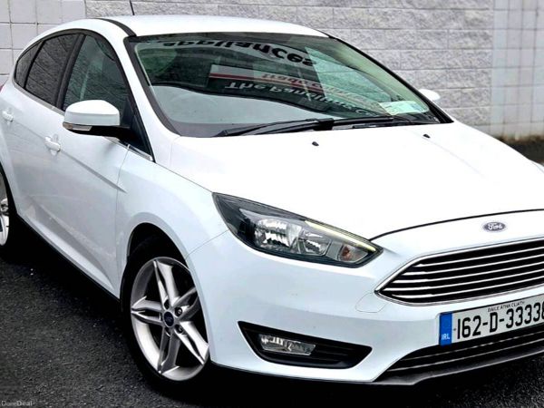 Ford Focus Hatchback, Petrol, 2016, White
