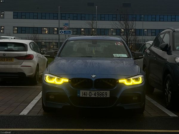 BMW 3-Series Saloon, Diesel, 2014, Blue
