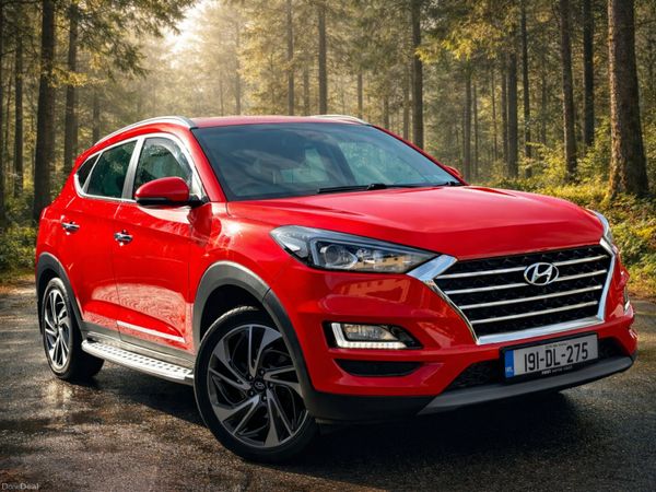 Hyundai Tucson SUV, Diesel, 2019, Red