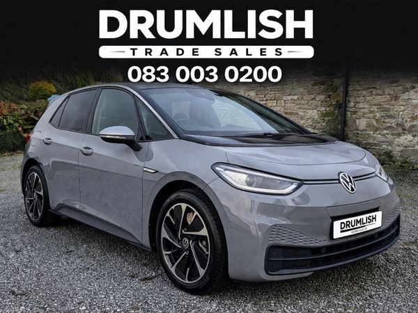 Volkswagen ID.3 Hatchback, Electric, 2022, Grey