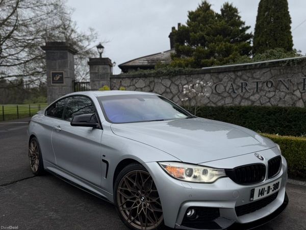 BMW 4-Series Coupe, Diesel, 2014, Silver