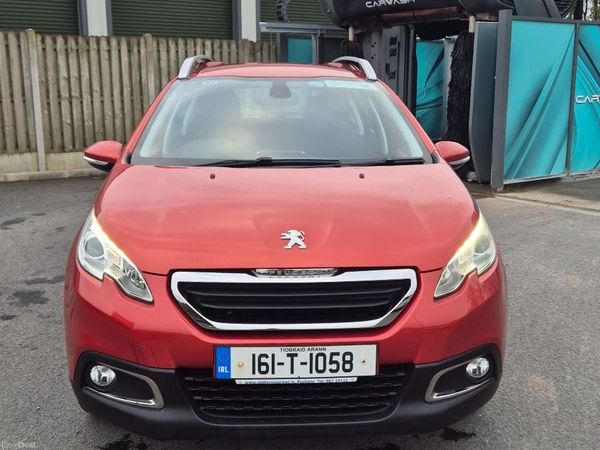 Peugeot 2008 SUV, Diesel, 2016, Red