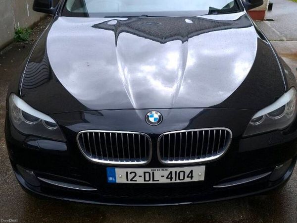 BMW 5-Series Saloon, Diesel, 2012, Black
