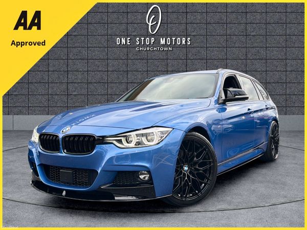 BMW 3-Series Estate, Diesel, 2017, Blue