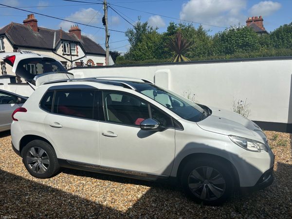 Peugeot 2008 SUV, Petrol, 2015, White