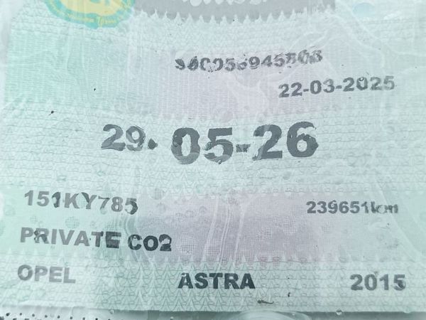 Opel Astra Saloon, Diesel, 2015, Silver