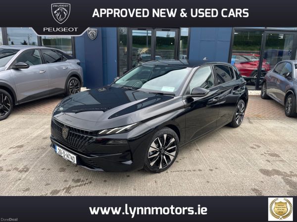 Peugeot 308 Hatchback, Petrol Hybrid, 2026, Black