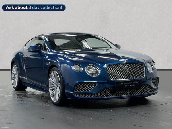 Bentley Continental , Petrol, 2016, Blue