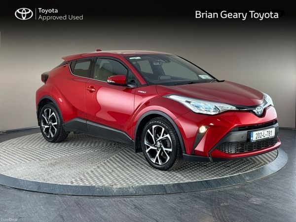 Toyota C-HR SUV, Petrol Hybrid, 2020, Red