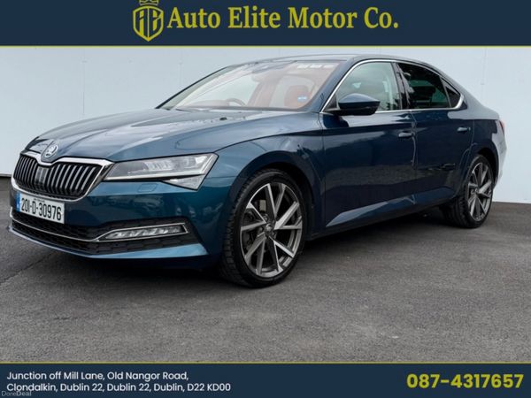 Skoda Superb Saloon, Diesel, 2020, Blue