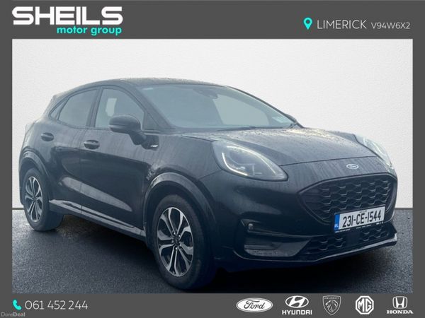 Ford Puma MPV, Petrol Hybrid, 2023, Black