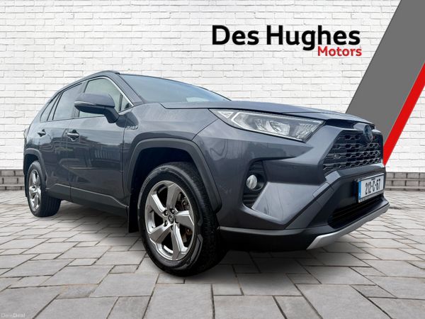Toyota RAV4 SUV, Petrol Hybrid, 2021, Grey