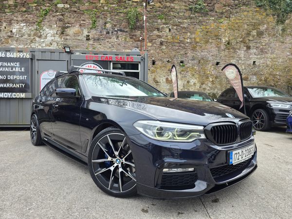 BMW 5-Series Estate, Diesel, 2017, Black