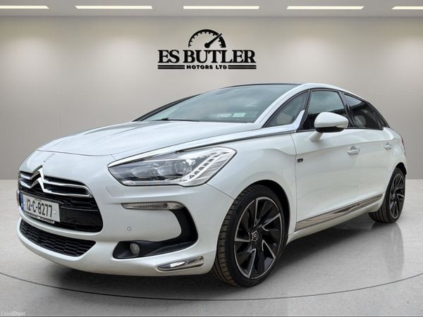 Citroen DS 5 MPV, Diesel Hybrid, 2012, White