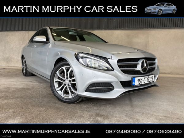Mercedes-Benz C-Class Saloon, Diesel, 2015, Silver