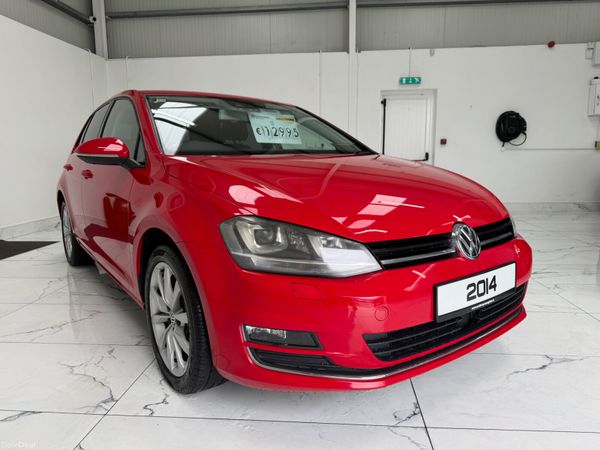 Volkswagen Golf Hatchback, Petrol, 2014, Red
