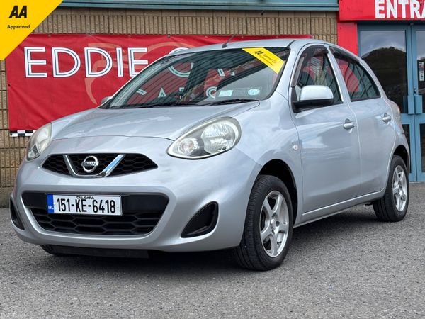 Nissan March Hatchback, Petrol, 2015, Silver