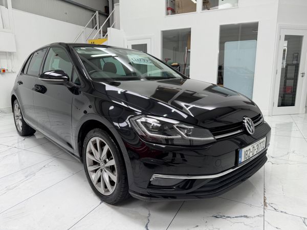 Volkswagen Golf Hatchback, Petrol, 2018, Black