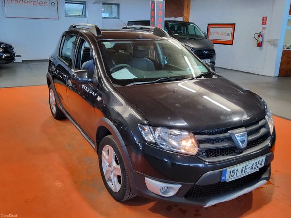 Dacia Sandero Stepway Hatchback, Diesel, 2015, Black
