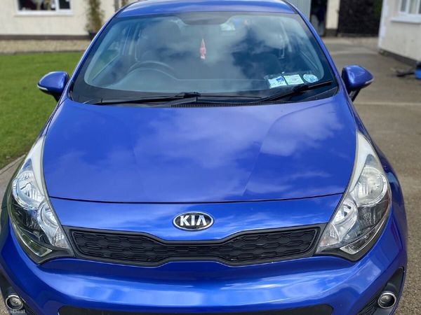 Kia Rio Hatchback, Petrol, 2014, Blue