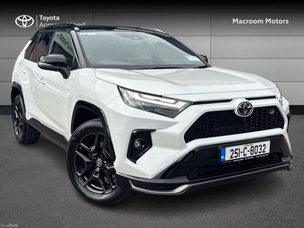 Toyota RAV4 Estate, Petrol Plug-in Hybrid, 2025, White