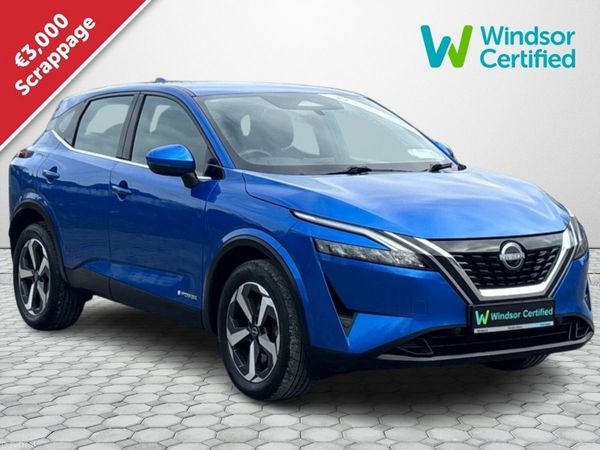 Nissan Qashqai MPV, Petrol Hybrid, 2024, Blue