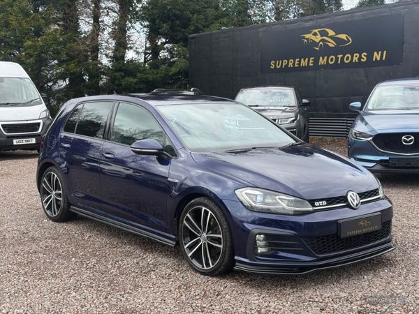 Volkswagen Golf Hatchback, Diesel, 2018, Blue
