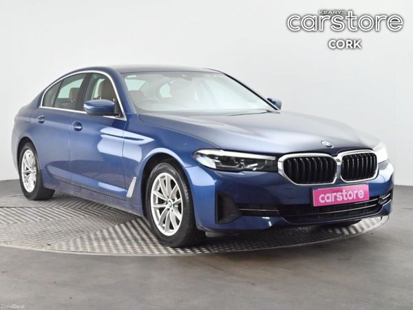 BMW 5-Series Saloon, Diesel, 2021, Blue