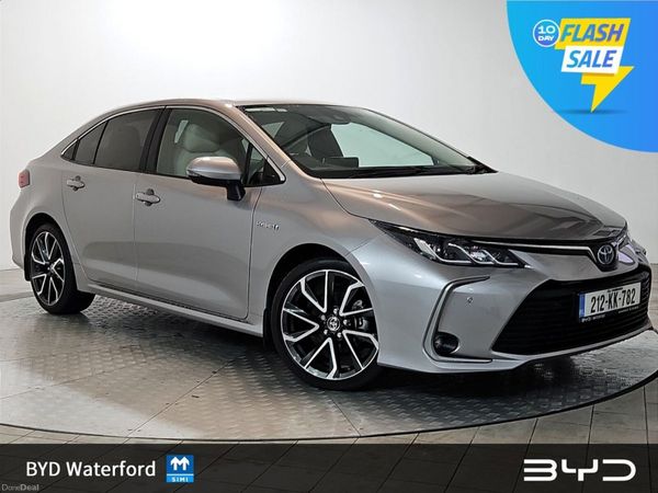 Toyota Corolla Saloon, Petrol Hybrid, 2021, Grey