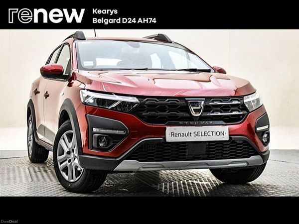 Dacia Sandero Stepway Hatchback, Petrol, 2022, Red