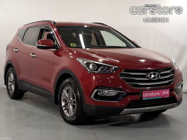 Hyundai Santa Fe SUV, Diesel, 2017, Red