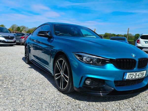 BMW 4-Series Saloon, Diesel, 2017, Blue