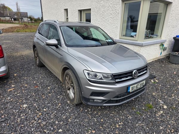 Volkswagen Tiguan SUV, Diesel, 2018, Grey