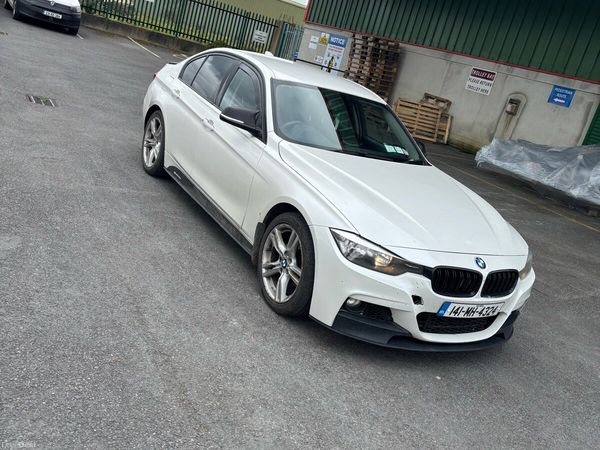 BMW 3-Series Saloon, Diesel, 2014, White