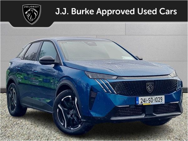 Peugeot 3008 SUV, Electric, 2024, Blue