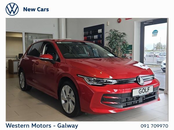 Volkswagen Golf Estate, Petrol, 2026, Red