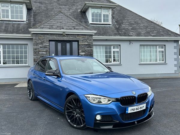 BMW 3-Series Saloon, Diesel, 2017, Blue