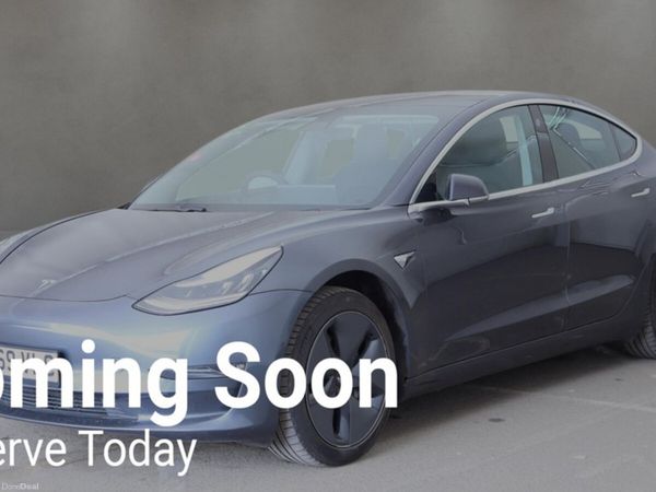 Tesla Model 3 Saloon, Electric, 2019, Grey