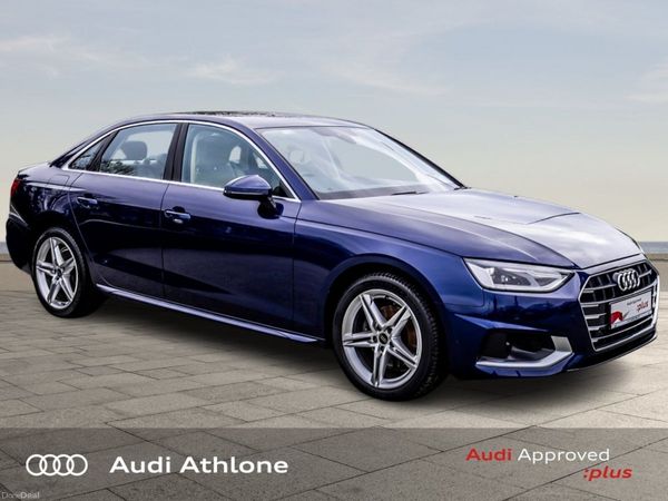 Audi A4 Saloon, Diesel, 2024, Blue