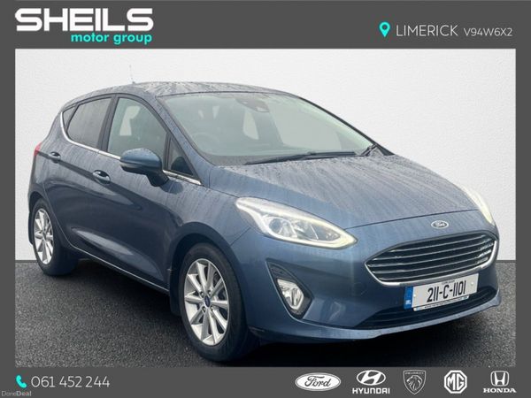Ford Fiesta Hatchback, Petrol, 2021, Blue