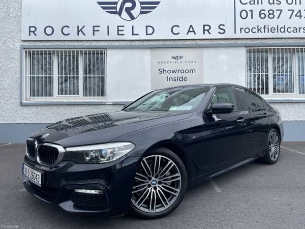 BMW 5-Series Saloon, Diesel, 2018, Black