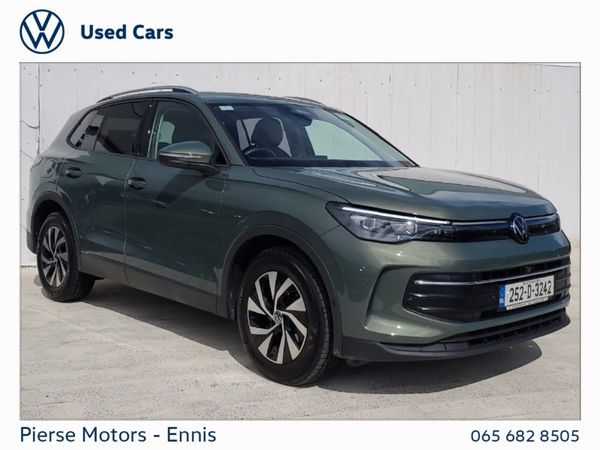 Volkswagen Tiguan SUV, Diesel, 2025, Green