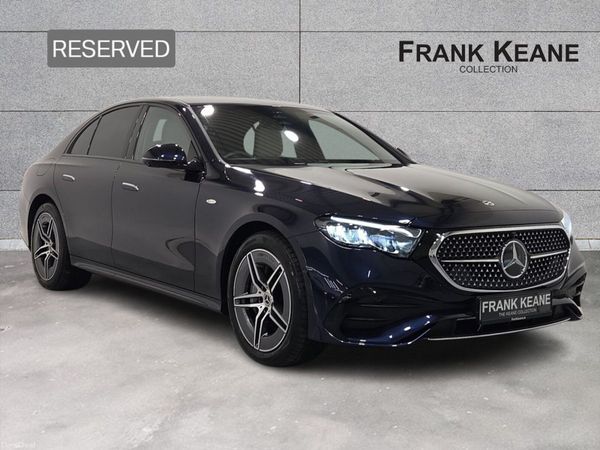 Mercedes-Benz E-Class Saloon, Diesel Plug-in Hybrid, 2025, Blue