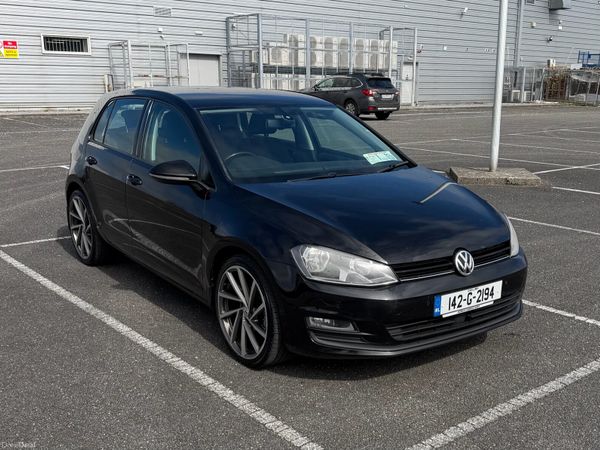 Volkswagen Golf Hatchback, Diesel, 2014, Black
