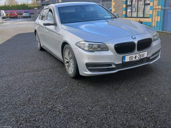 BMW 5-Series Saloon, Diesel, 2015, Silver