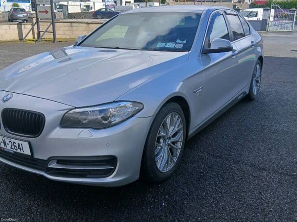 BMW 5-Series Saloon, Diesel, 2015, Silver